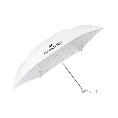 Regenschirm weiß - Swarovski