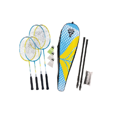 Badminton Set "Family", gelb/blau - Schildkröt